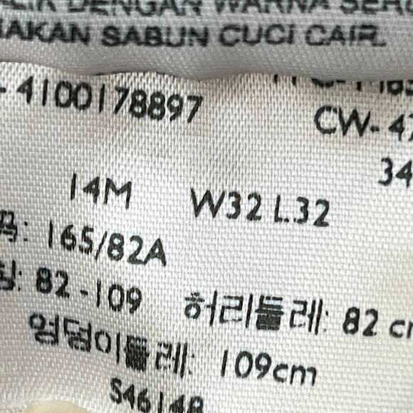 Levi's Perfectly Slimming 512 Straight Leg Jeans Women's 14 Floral Print Yellow - Picture 11 of 14